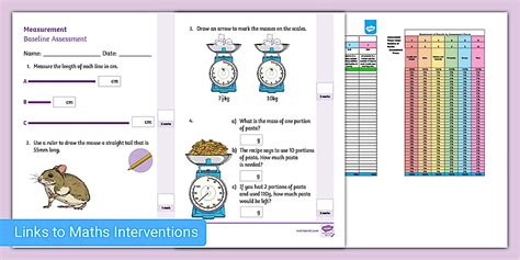 Year 4 Measurement Baseline Assessment