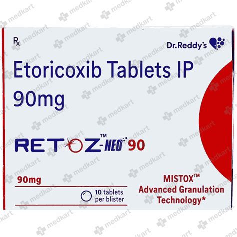RETOZ NEO 90MG TABLET 10'S : View Price, Combination and Alternatives ...