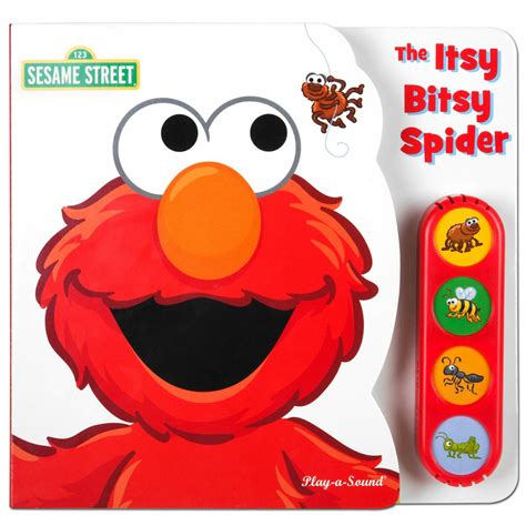 Sesame Street Elmo's The Itsy Bitsy Spider Book