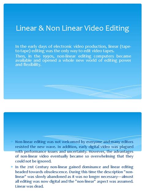 Linear Video Editing 的图像结果