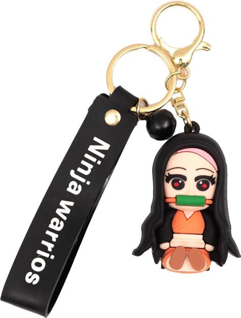 RainSound PVC Anime Demon Slayer Nezuko Kamado 3D Key Chain Price in ...