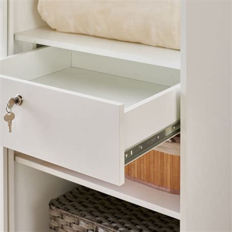 Buy Helios Alton 2-Door Sliding Wardrobe with Mirror - White from Alton ...