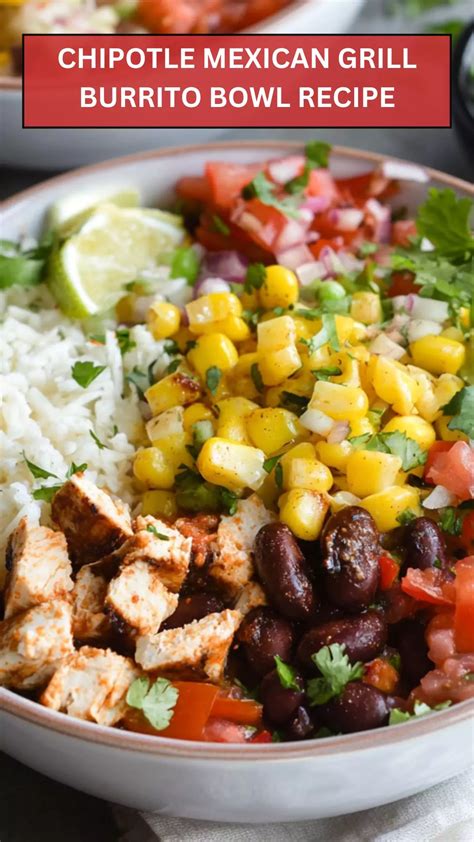 Chipotle Mexican Grill Burrito Bowl Recipe - Epic Cooker