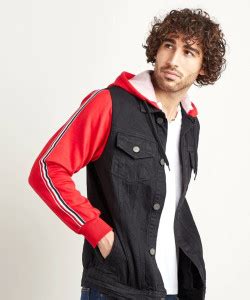 CAMPUS SUTRA Full Sleeve Colorblock Men Denim Jacket - Buy CAMPUS SUTRA ...