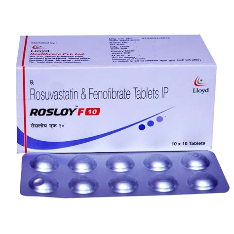 Rosloy F 10 Tablet | Uses, Side Effects, Price | Apollo Pharmacy