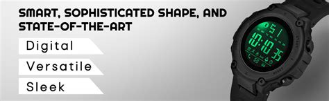 Shocknshop Digital Sports Rubber Stylish Multifunctional Electronic LED ...