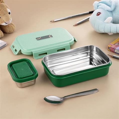 Buy Zerya Lunch Break Small Insulated Stainless Steel Tiffin Box for ...