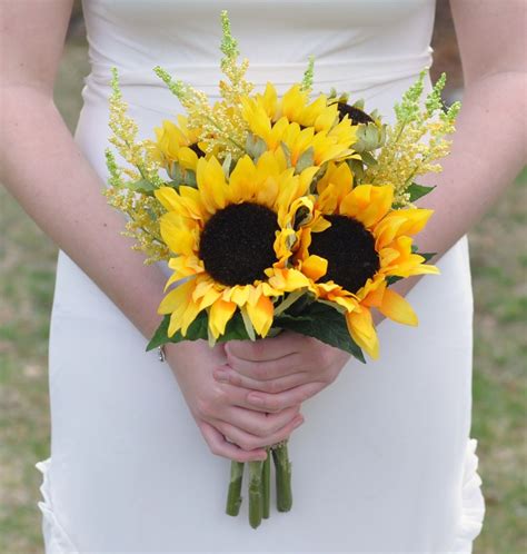 Sunflowers for wedding bouquets 60 photos - Astyledwedding.com