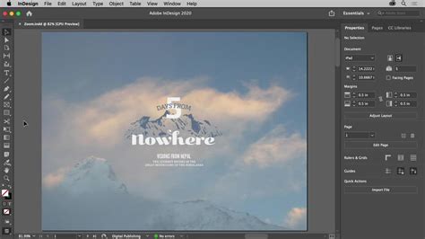 Adobe Learn - Información sobre InDesign Primeros pasos con InDesign