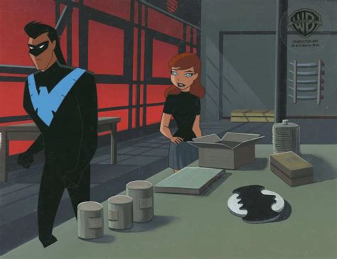 DC Comics Studio Artists - TNBA Original Production Cel on Original ...
