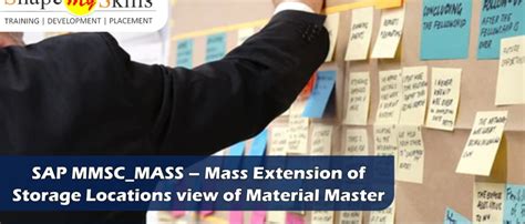 SAP MMSC_MASS – Mass Extension of Storage Locations view of Material ...