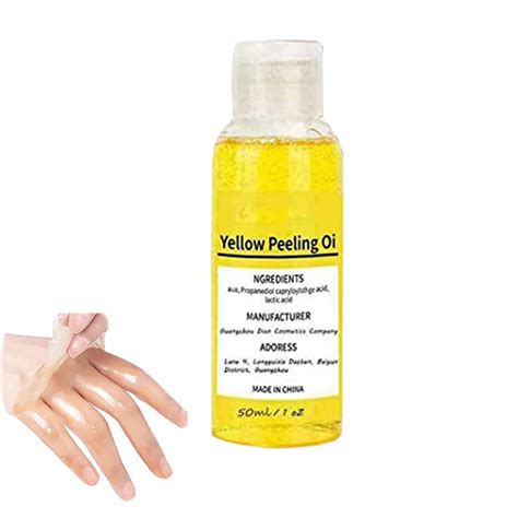 Buy 50ML Super Strength Yellow Peeling Oil, Yellow Peeling Oil for Dark ...