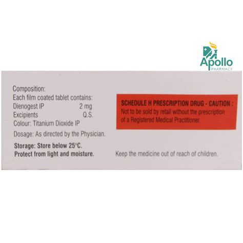 DNG-2 Tablet 15's Price, Uses, Side Effects, Composition - Apollo Pharmacy
