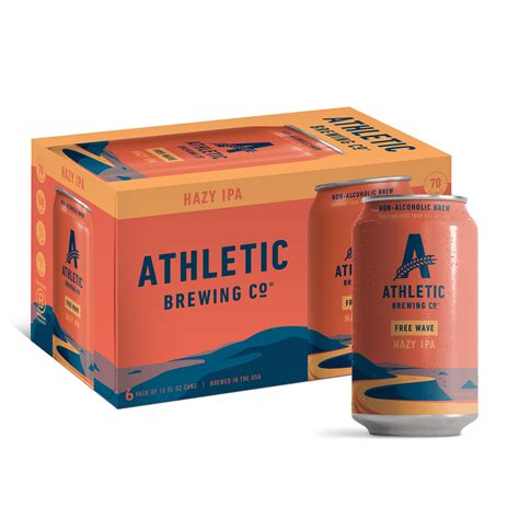 Diet info for Athletic Brewing Company Free Wave Hazy IPA, Craft Non ...