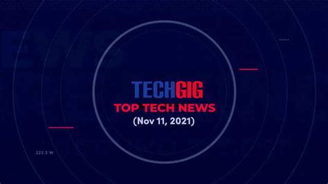 TechGig daily tech news digest - 11 November - TechGig
