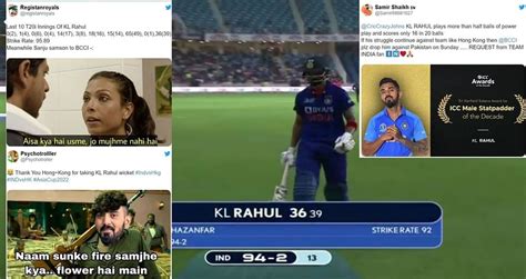 Asia Cup 2022: Top 10 KL Rahul memes as fans roast him for his sedate ...