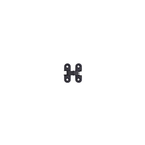 SOSS 103 1-1/2-in H Black E-Coat Mortise concealed Interior Door Hinge ...