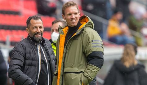FC Bayern - Nagelsmann verteidigt Salihamidzic: "Freue mich, dass er ...