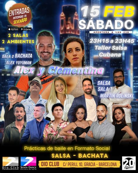 Sábado Salsa Nights & Bachata | Seven Dance - Escuela de baile en Barcelona