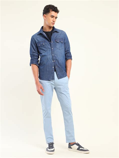 Men's 511 Slim Fit Blue Chinos – Levis India Store