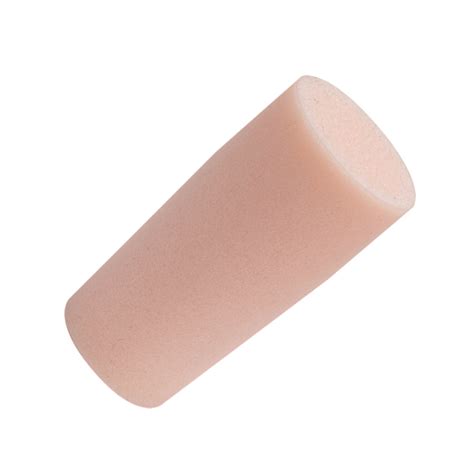 Silicone sponge plug 13x17mm SILICOSEN® type L-17, natural | LabFriend ...