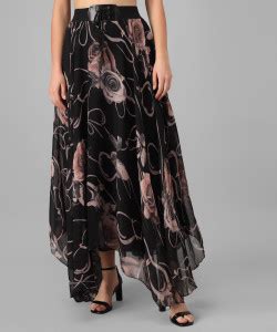 Neoen Floral Print Women Regular Brown Skirt - Buy Neoen Floral Print ...