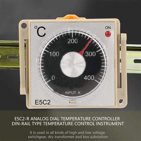 Buy LONGJUAN-C Tool Temperature Controller,Analog Dial Thermostat ...