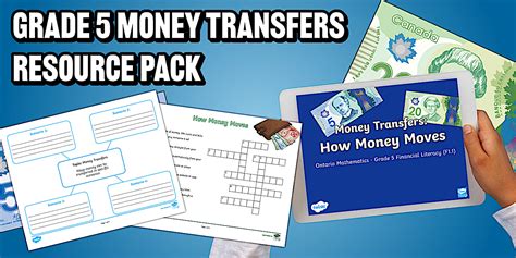Grade 5 Money Transfers Resource Pack