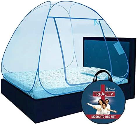 Tri-Activ Mosquito Net for Single Bed I Premium Machardani by Piramal I ...