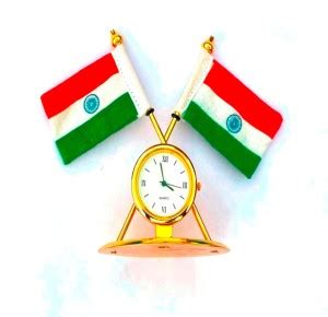 WOLCH indian flag Double Sided Wind Car Dashboard Flag Price in India ...