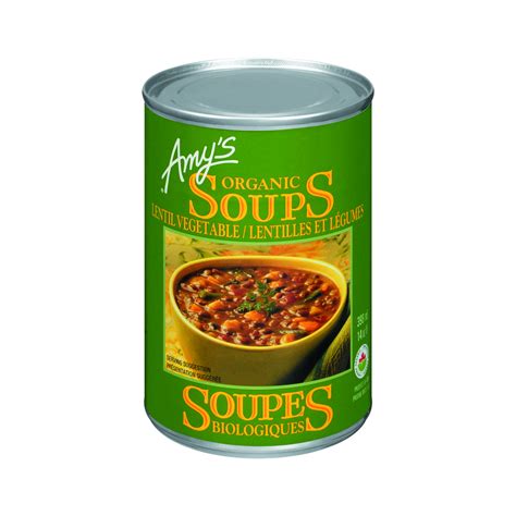 Amy's Organic Soups Lentil Vegetable 398ml – Food Depot Toronto
