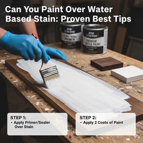 Can You Paint Over Water Based Stain: Proven Best Tips