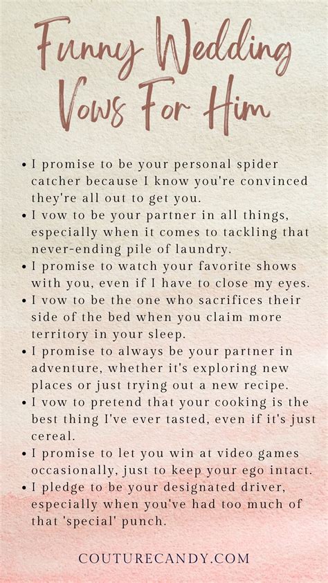 Best 13 25 Wedding Vow Examples for Every Type of Ceremony – Artofit