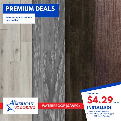 Promotions | Dallas-Forth Worth, TX | All American Flooring