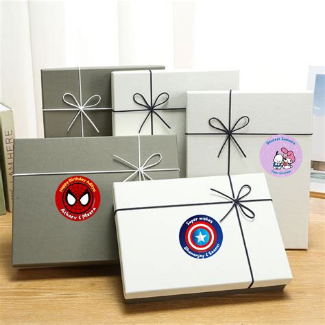 Personalised Gift Stickers (Round)-Set of 10 – Sticknstyle