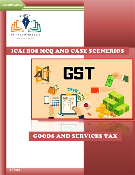 IDT MCQS - USED FOR CMA OR CA INTER - One stop solution ICAI BOS MCQs ...