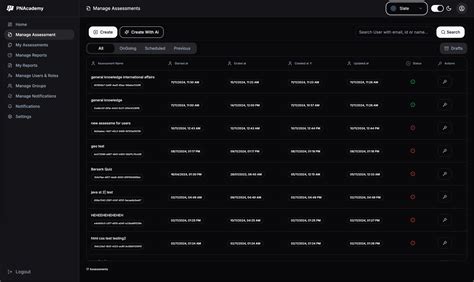 PNAcademy - Online Assessment Platform