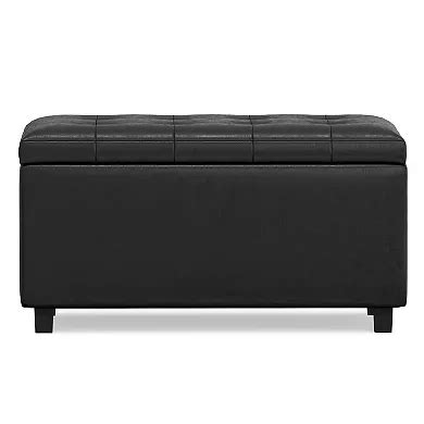 Simpli Home Cosmopolitan Storage Ottoman