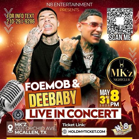 Foemob And Deebaby!!!, 2021 Orchid Ave., McAllen, Texas, Estados Unidos ...