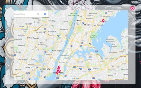 Unity MapBox Tutorial 的图像结果