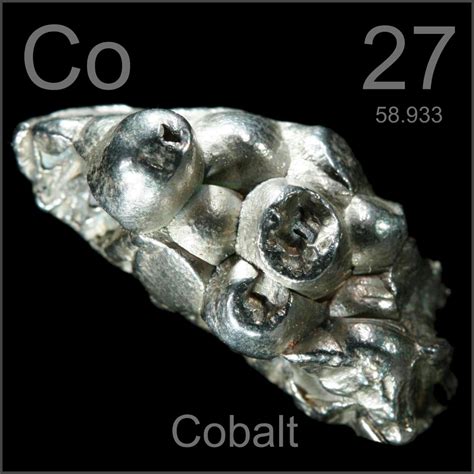 Facts, pictures, stories about the element Cobalt in the Periodic Table