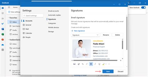 How to Add Email Signature in Outlook: Installation Guide - NEWOLDSTAMP
