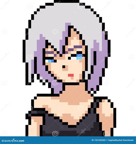 Anime Pixel Art Templates