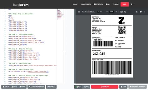 Image result for ZPL Example