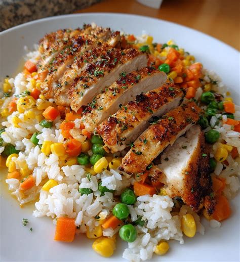 25-Minute Chicken and Rice Veggies - Weeknight Hero Meal - Wilingga Recipes