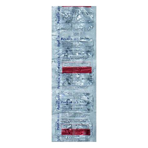 PAXIT CR 12.5MG TABLET | Uses, Side Effects, Price | Apollo Pharmacy