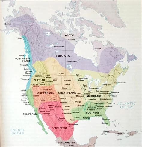 Native American Tribes Map 2023: Explore Indigenous Lands