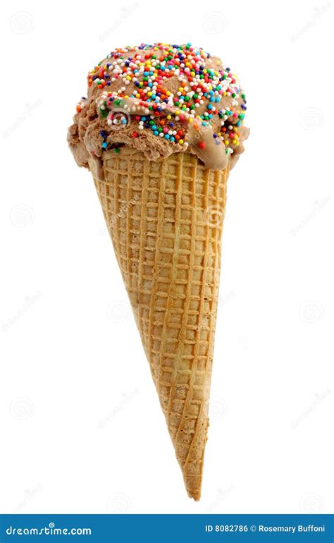 Ice Cream With Chocolate Sprinkles