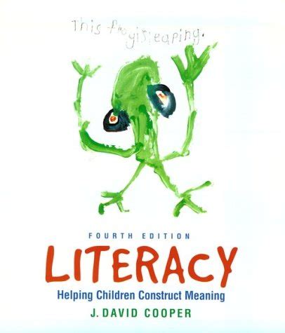 Literacy: Helping Children Construct Meaning : Cooper, J. David: Amazon ...
