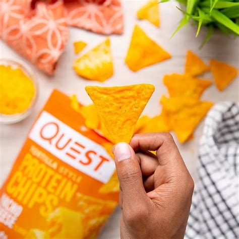 Quest Nutrition Nacho Protein Chips - 4 Pack (1.1oz) India | Ubuy